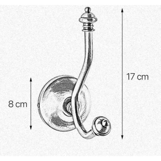 klasszikus furdoszobai torolkozo akaszto elegans mediterran rusztikus kampo fali akaszto polgari arany luxus minosegi akasztok lameridiana budapest lakberendezesi bolt meret.jpg